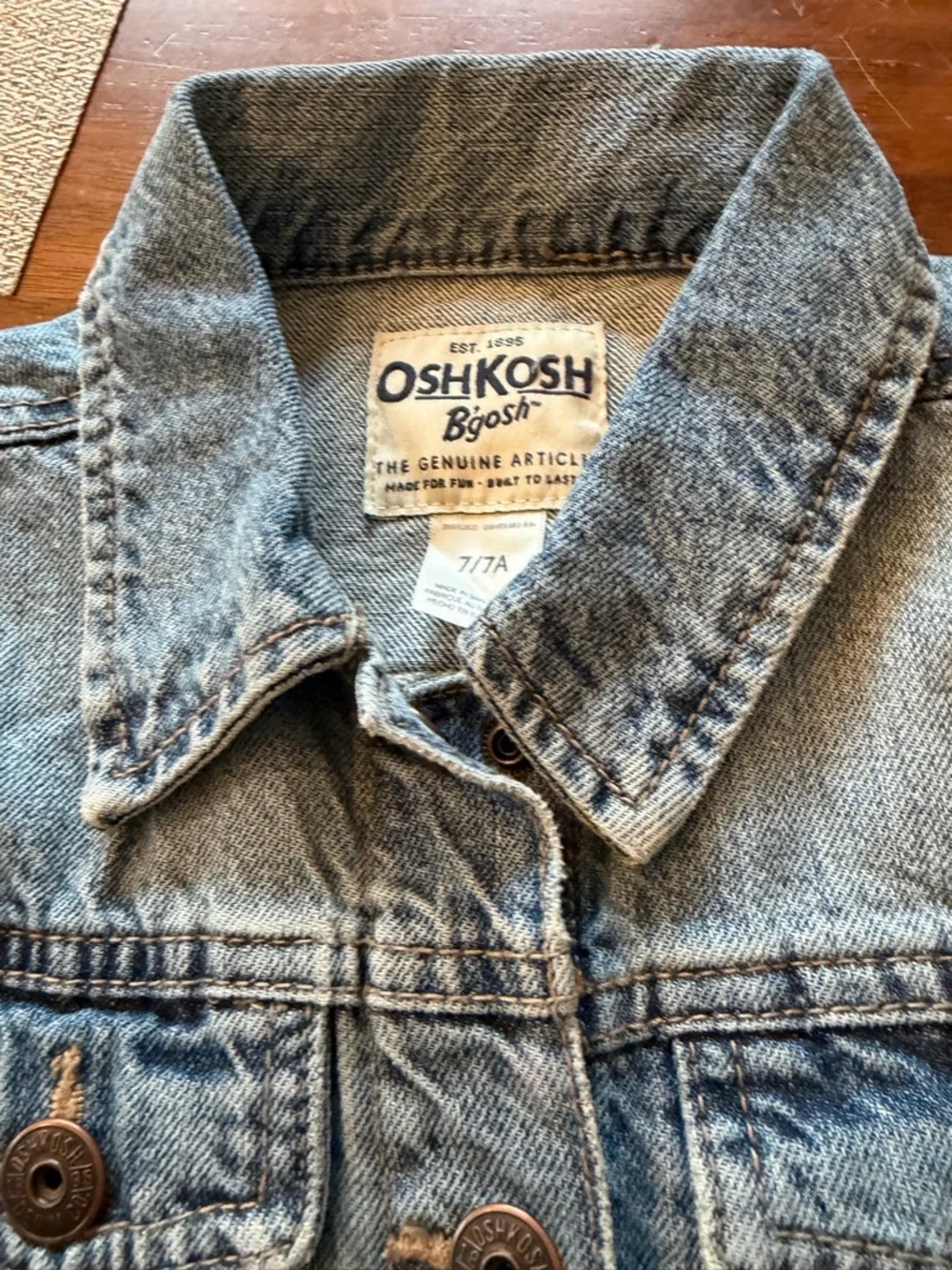 Girls Oshkosh Demin jacket‎